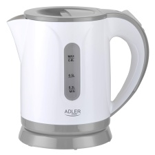 Kettle 0.8L, 850W, white/grey