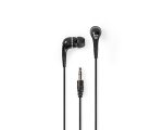In-ear headphones Nedis black, 3.5mm