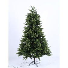 Artificial spruce Premium 210cm PE / PVC 2 shades of green. 2201 tips d. 130cm