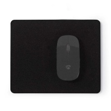 Mouse mat Nedis fabric black 18x22cm