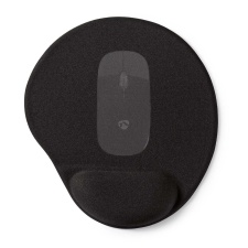 Mouse mat Nedis with wrist support black 21cm