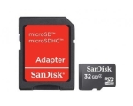 SanDisk Micro SD + Adapter 32 GB