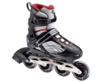 Roller skates no. 40, comfortable inner boot, one-piece alu chassis, 82A PU cast wheels (dimensions 90x24mm), ABEC-7 bearings