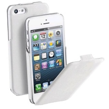 Cellular iPhone SE/5/ 5S/SE2016 case, Flap slim (with magnet), white EOL