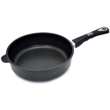 Pan 28 x 7cm, cast aluminum, thickness 9-10mm, non-stick Lotan coating, oven-proof handle (up to 240*C)