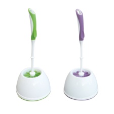 EOL toilet bowl brush with base YORK PRESTIGE, green