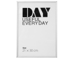 Day picture frame 21x30cm Alu / S / S