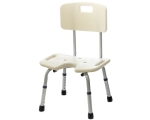 Shower chair seat height 33-44cm, 37x40cm / 2