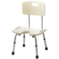 Shower chair seat height 33-44cm, 37x40cm / 2