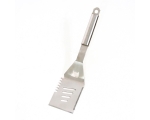 Stainless steel spatula with opener
