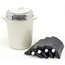 Ice container 1.4l plastic. white