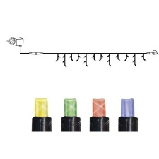 EOL Icicle chain System24 START, 49 LED, warm white, 3*0.4m, extendable 230V-24V DC IP44