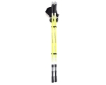 Walking sticks, anti-shock, adjustable, yellow / green