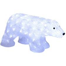 Bear, 49.5x25cm, 90 LED, power supply, indoor / outdoor IP44