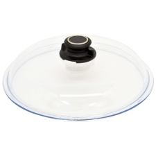 Glass lid with ventilation knob 16 cm