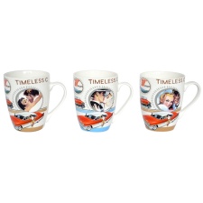 Mug porcelain classic 3s. 320 ml 10cm 12/36