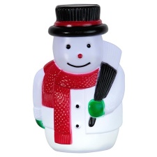 Snowman 5 LED, 18x28cm, timer (6 + 18h cycle), battery powered (3xAA, not included), push-in, IP44