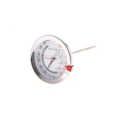 Mustang thermometer with 2 scales