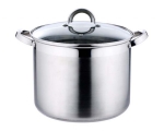 Pot 12L 28x21,5cm Alexander, stainless, with glass lid, induction / 2