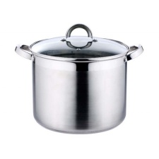 Pot 12L 28x21,5cm Alexander, stainless, with glass lid, induction / 2
