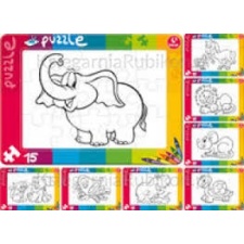 Color yourself puzzle (3 different)