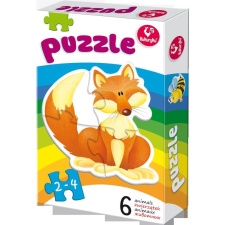 Puzzle loomad (6 erinevat)