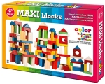 Деревянные цветные блоки maxi-53osa