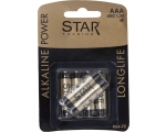 Batteries AAA 6pcs in a pack, Power Alkaline Longlife