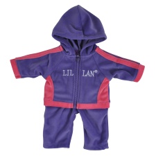 Doll&#39;s little sister&#39;s suit purple