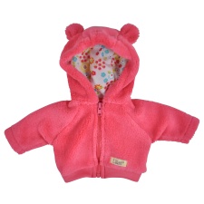 Doll little sister fleece pink