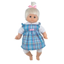 Doll little sister talking-Blonde 36cm.