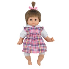 Doll little sister talking-Brunette 36cm.