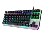 Keyboard Aula Aegis, for gamer, LED, Red switch, EN, USB-C