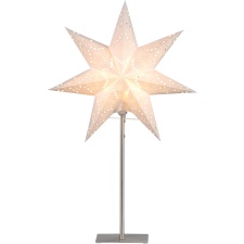 Decoration on the leg star Sensy 54cm, white, for indoor use, IP20