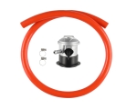Gas cylinder regulator, 30mbar, 1.5kg/h, with quick release