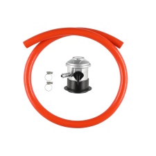 Gas cylinder regulator, 30mbar, 1.5kg/h, with quick release