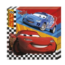 Cars RSN napkins 20 pcs/33x33cm