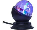 LED laualamp Disco. Värviline LED RGB, pöörlev. Voolutoitega