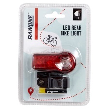 Bicycle LED tail light, red