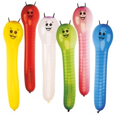 Balloons Caterpillars 6pcs / 60cm