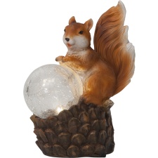 LED decoration Squirrel with solar panel