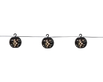 Flame party party light chain with solar panel