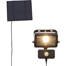 Powerspot 800lm projector light with solar panel