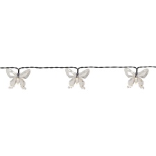 Light chain Papillon with solar panel, 15LED, 2.8 m