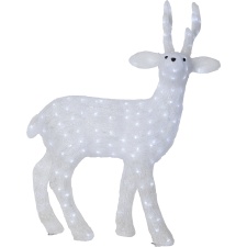 EOL Decoration Goat, 97x74cm, 200 LEDs, powered, indoor/outdoor IP44