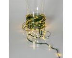 Light chain 200 LED, 15m, warm white light. Power supply. Indoor/outdoor, IP44