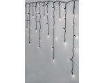 Icicle chain 6m, 240 LED, white cold light, power supply, indoor / outdoor IP44
