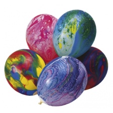 Balloons Marble assortment 8pcs/18cm/7&quot;