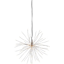 Hanging decoration Fireworks, 120 LED, 26cm, power supply, for indoor use, IP20