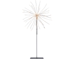 Decoration Fireworks on foot, 120 LED, warm light, 26x50cm, for indoor use, IP20